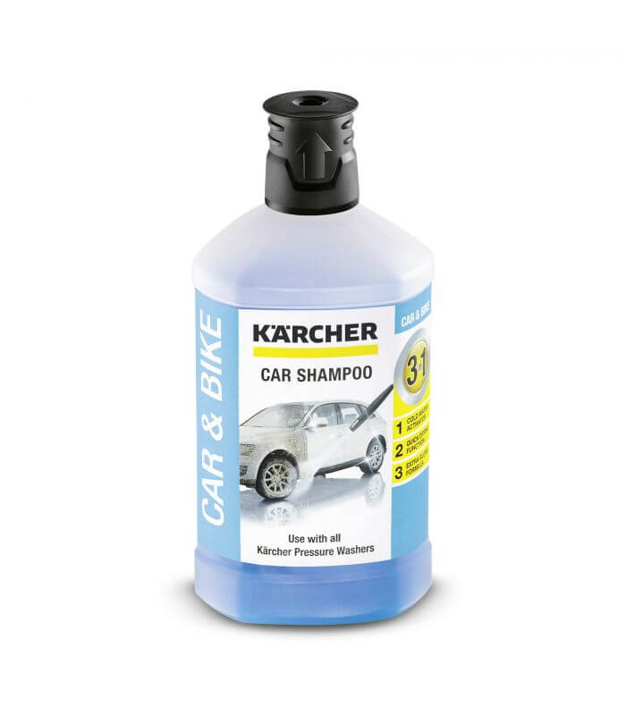 Shampoing auto Karcher 3 en 1: Détergent voiture