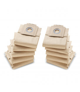 Karcher Sacs filtrants papier, 10 x , T 7/1, T 9/1, T 10/1