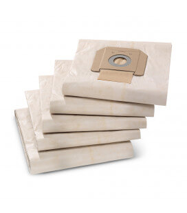 Karcher Sacs filtrants papier, 5 x , NT 48, NT 65, NT 70, NT 72, NT 75, NT 80, WET VAC