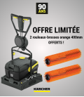 Autolaveuse Karcher BR 40/10 C Edition Anniversaire (2 brosses-rouleaux orange offertes)
