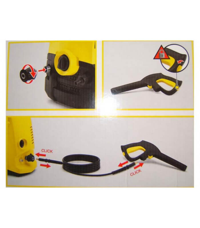 Poignée De Contrôle Et Tuyau De Rechange Pour Nettoyeur Vapeur Kärcher SC1 SC2 SC3 SC4 SC2500 - Pièce Détachée 4.322-048.3